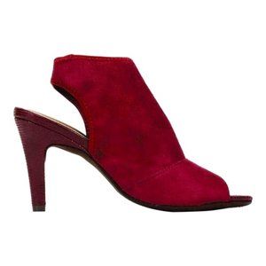 Rialto Reanne Wine, Peep-toe Sandals -Sz 9.5 (NIB)